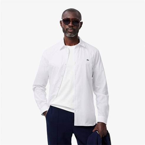 Lacoste - Men's Long-Sleeve Oxford Shirt