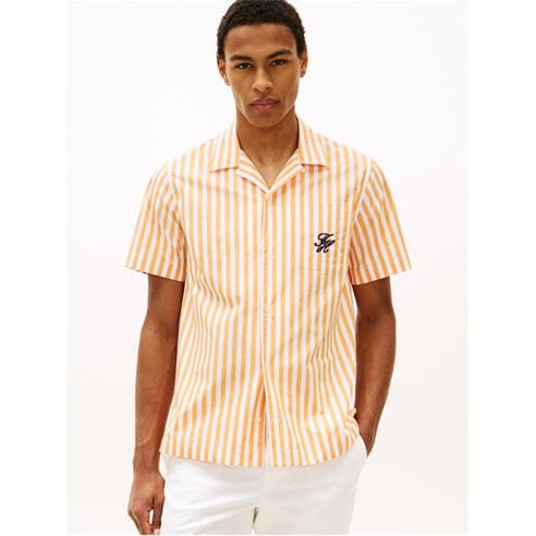 Tommy Hilfiger - Men's Patterned Short Sleeve Shirt