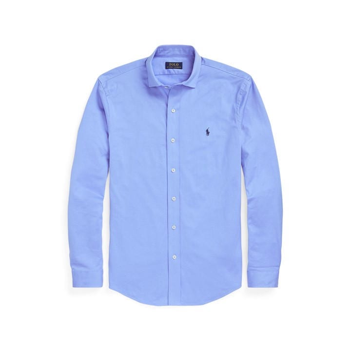Polo Ralph Lauren Men's Blue Cotton Jersey Shirt - M