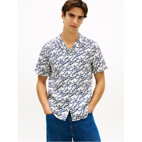 Tommy Hilfiger - Tommy LinenScriptSht Sn63