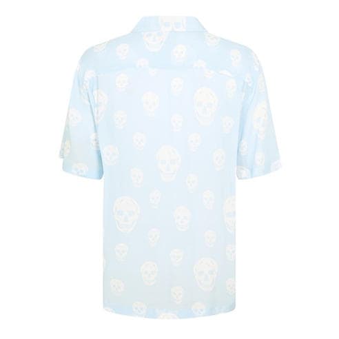 ALEXANDER MCQUEEN - Men's Alex Skull Short Sleeve Patterned Shirt