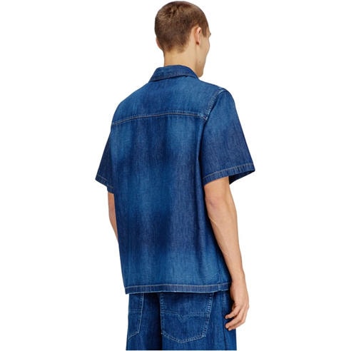 DIESEL - Men's Short Sleeve Plain Shirt