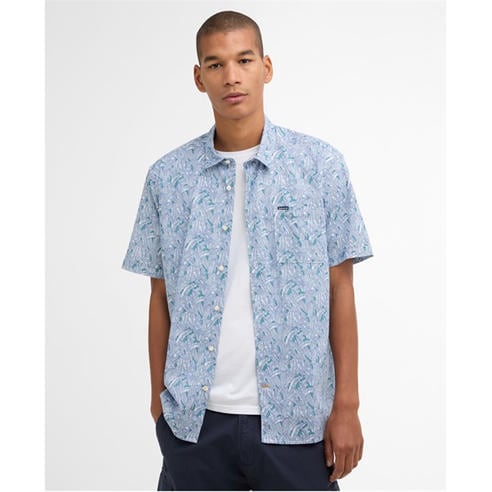 Barbour - Men's Patterned Short Sleeve Shirt