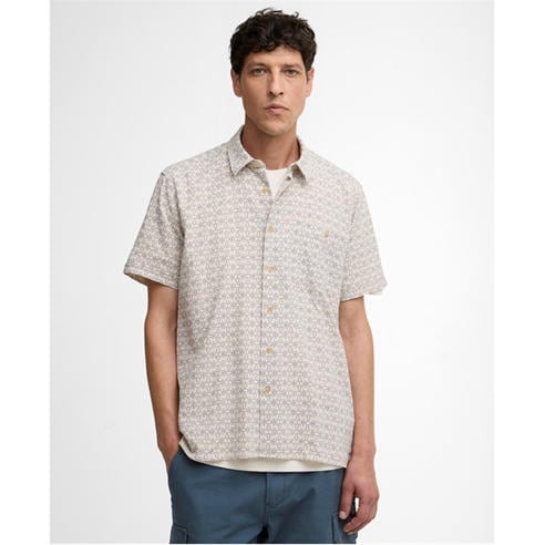 Barbour - Men's Patterned Short Sleeve Shirt