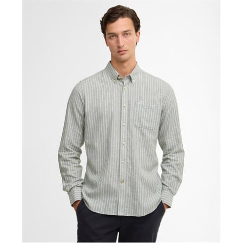 Barbour - Mens Nelson Striped Long-Sleeved Tailored Shirt