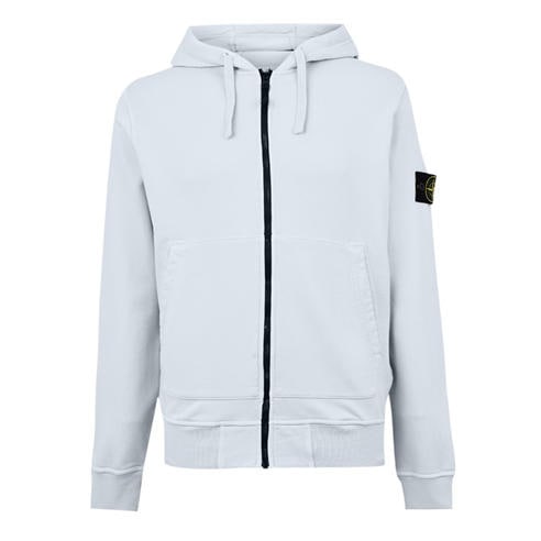 STONE ISLAND - Men's Full Zip Hooded Fleece