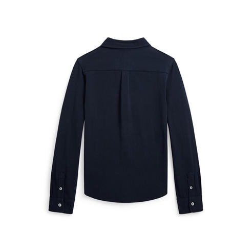 POLO RALPH LAUREN - Kids' Mesh Long Sleeve Plain Shirt