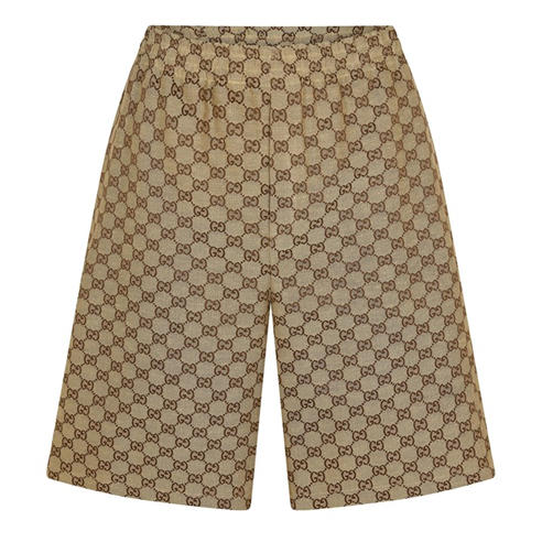 GUCCI - Gucci GG Lthr Shorts Sn61