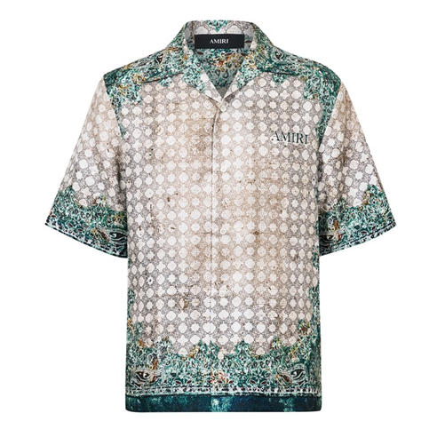 AMIRI - Men's Bandana Short Sleeve Patterned Shirt