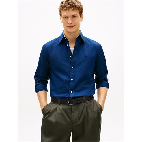 Tommy Hilfiger - Tommy Linen LS Shirt Sn63