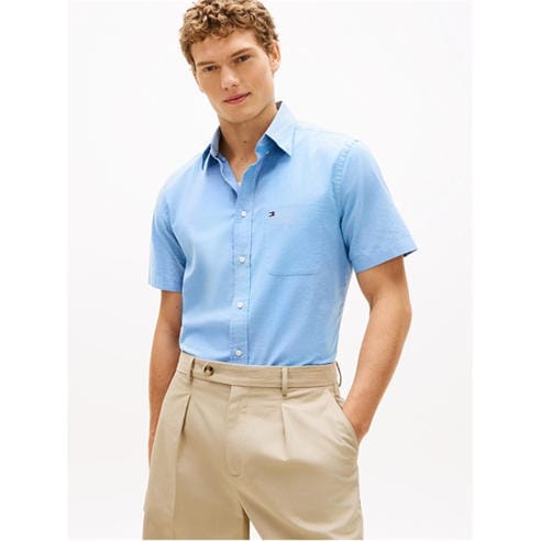 Tommy Hilfiger - Tommy SS Oxfrd Shirt Sn62
