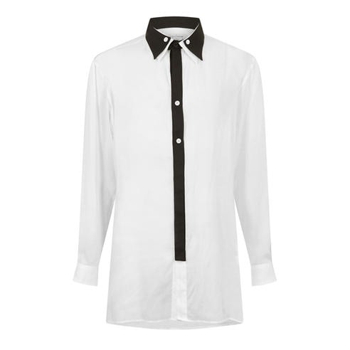 YOHJI YAMAMOTO - Men's Long Sleeve Plain Shirt