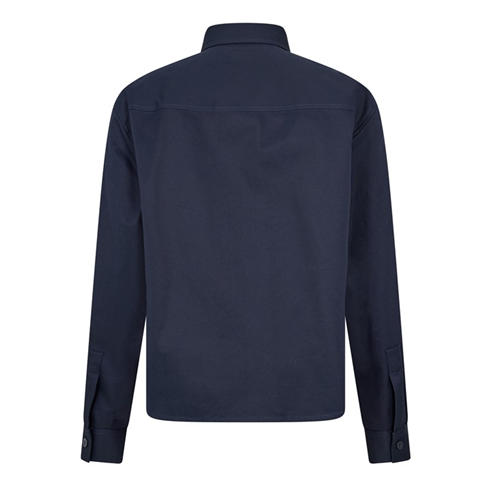 GUCCI - Men's Long-Sleeve Cotton Logo Shirt