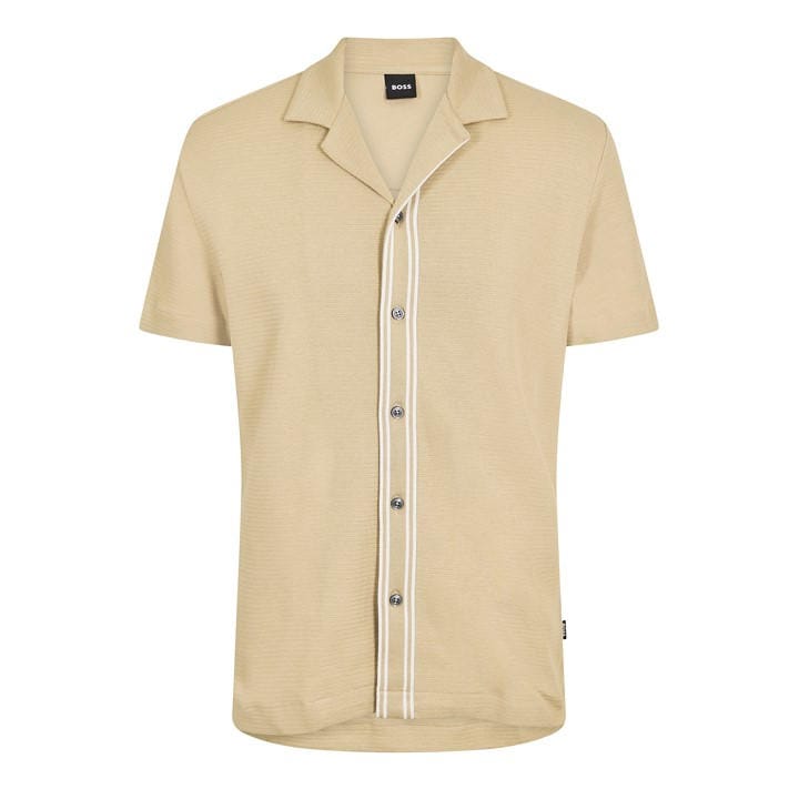 Boss Men's Brown Hbb Pasini Shirt Sn63