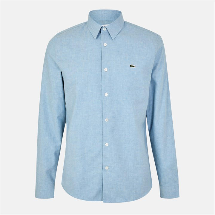Lacoste Men's Blue Ch2573 Shirt - Small