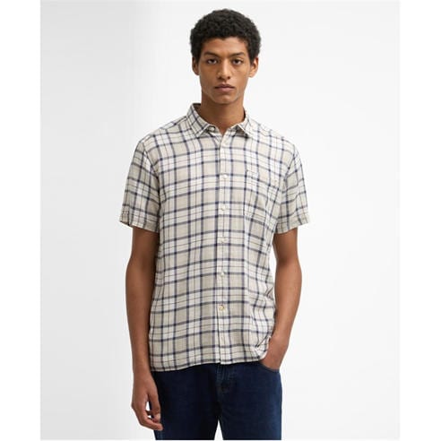 Barbour - Men's Patterned Short Sleeve Shirt