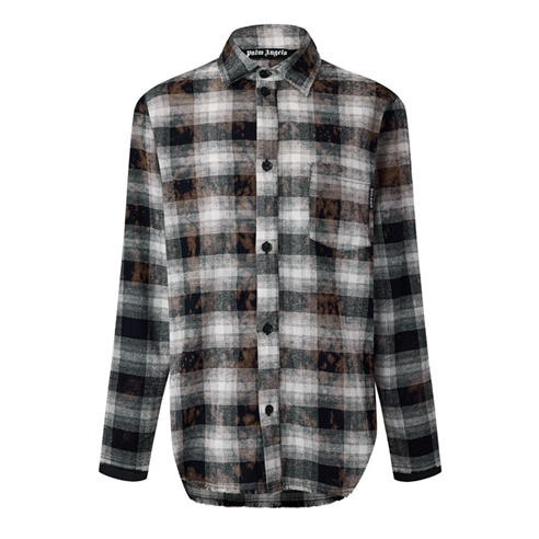 PALM ANGELS - Palm Check Shirt Sn61