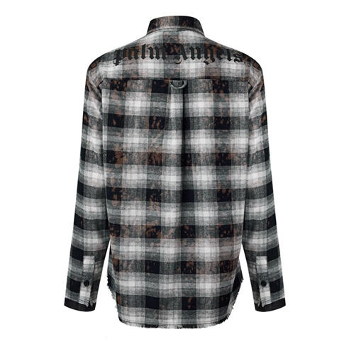 PALM ANGELS - Palm Check Shirt Sn61