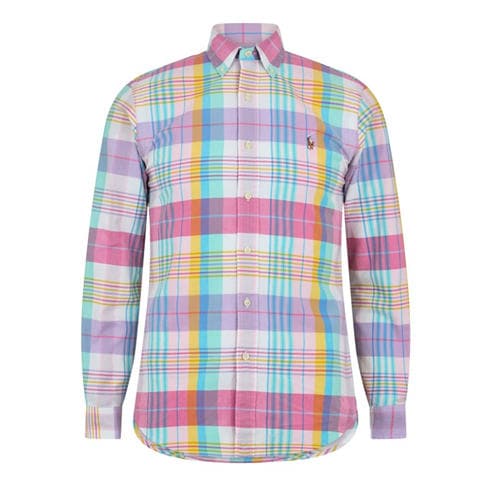 RALPH LAUREN - Men's Long Sleeve Oxford Shirt