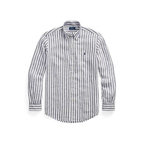 RALPH LAUREN - Men's Long Sleeve Striped Shirt