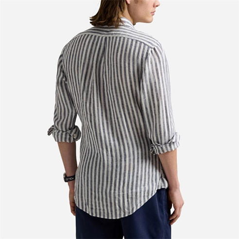 RALPH LAUREN - Men's Long Sleeve Striped Shirt