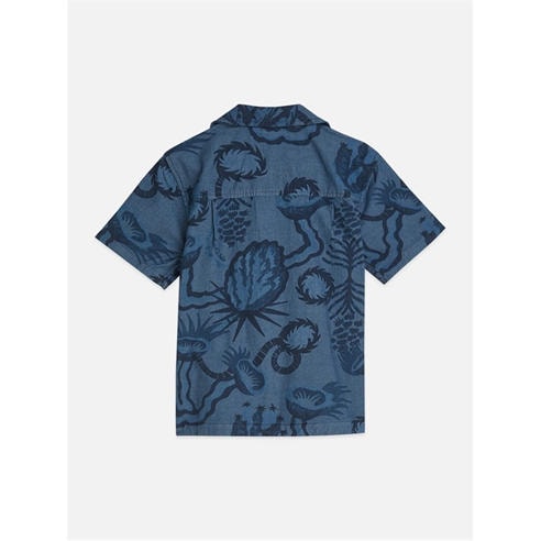 Scotch and Soda - Kids' Patterned Short Sleeve Shirt