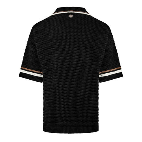 THE COUTURE CLUB - Men's Patterned Short Sleeve Shirt