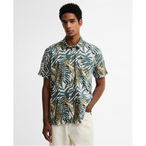 Barbour - Men's Patterned Short Sleeve Shirt