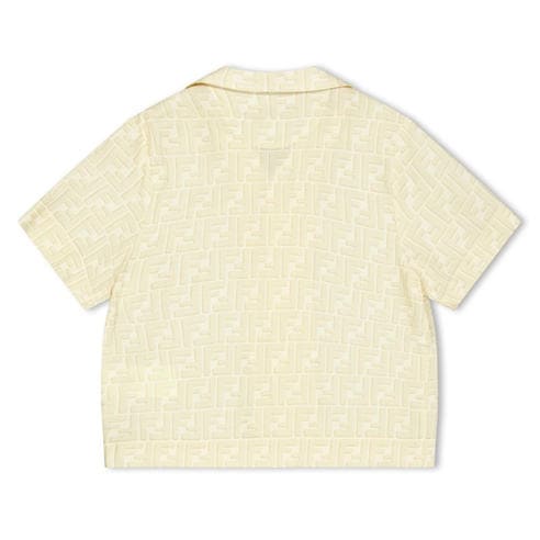 FENDI - Kids' Short Sleeve Bowling Shirt