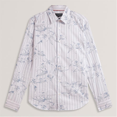 Ted Baker - Ted LSReg FlorlShirt Sn62