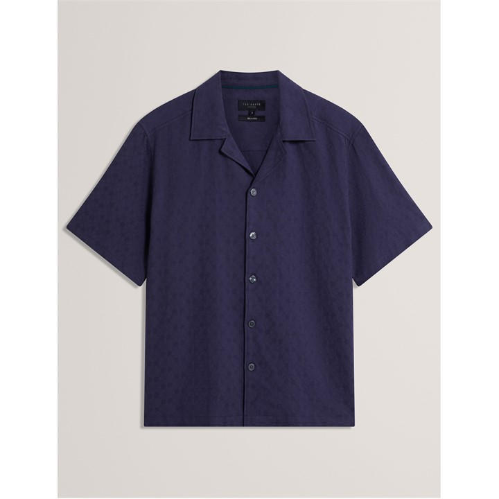 Ted Baker Men's Blue Ted Relxfit Jacqshrt Sn62
