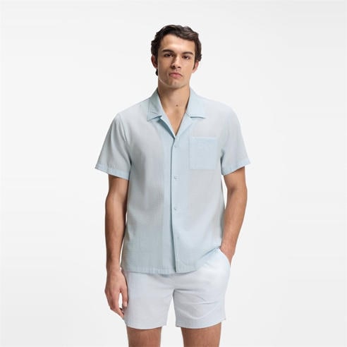 Boss - Men's Short Sleeve Plain Shirt