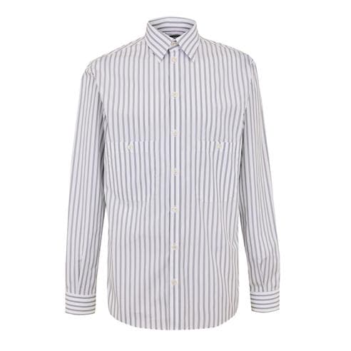 DOLCE AND GABBANA - DG Shr Strpe LSShirt Sn61