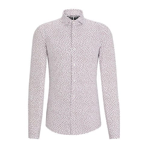 Boss - Men's P Hank Spread Long Sleeve Oxford Shirt
