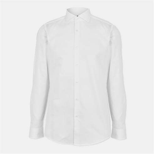 Boss - Men's H Hank Spread Long Sleeve Oxford Shirt