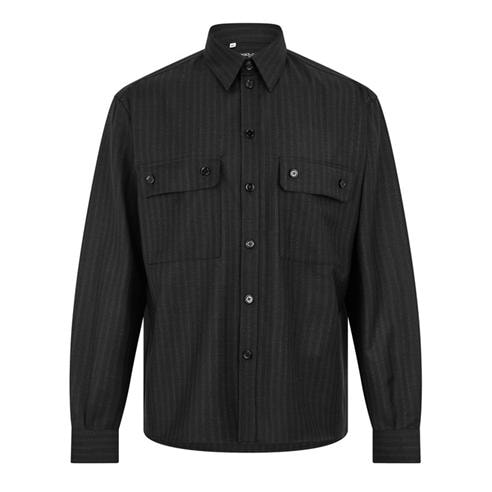 DOLCE AND GABBANA - Men's Long Sleeve Patterned Shirt