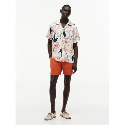Tommy Hilfiger - Men's Patterned Short Sleeve Shirt