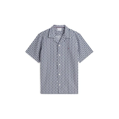Tommy Hilfiger - Men's Patterned Short Sleeve Shirt