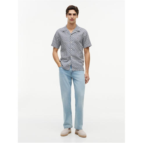 Tommy Hilfiger - Men's Patterned Short Sleeve Shirt