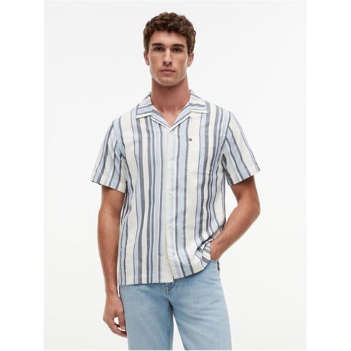 Tommy Hilfiger - Men's Patterned Short Sleeve Shirt
