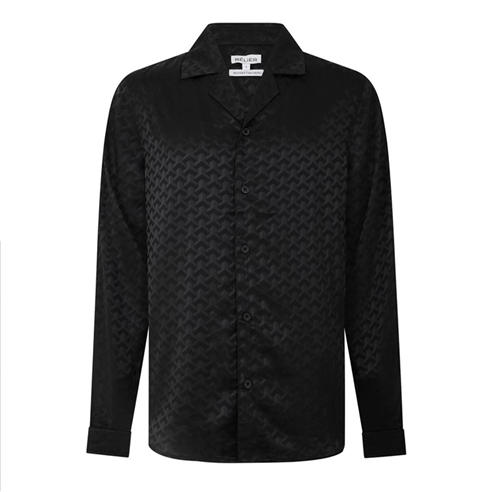 BELIER - Men's Long Sleeve Patterned Shirt