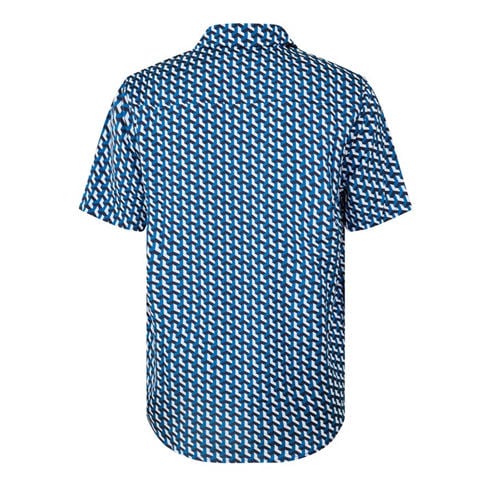 BELIER - Men's Patterned Short Sleeve Shirt