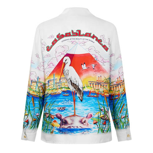 CASABLANCA - Casa Egypt Silk LS Sn63