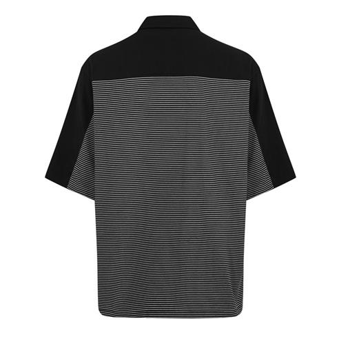 UNDERCOVER - Men's Contrast Short Sleeve Patterned Shirt