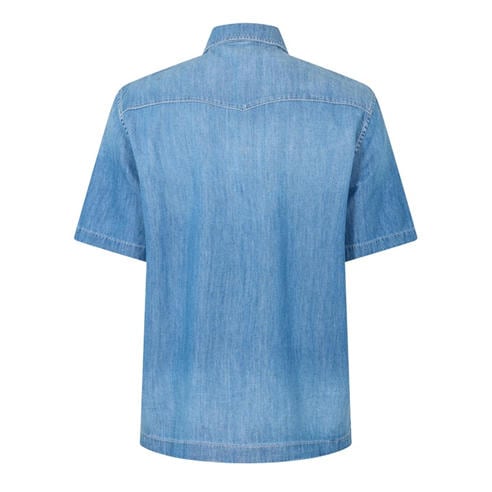 7 For All Mankind - Men's Short Sleeve Plain Shirt