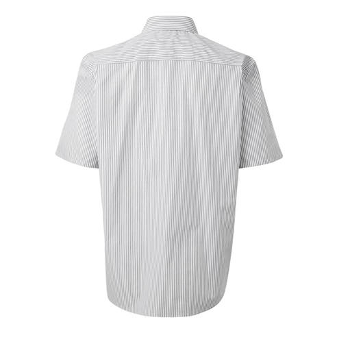 SAINT LAURENT - Men's Cassandre Striped Short-Sleeve Shirt