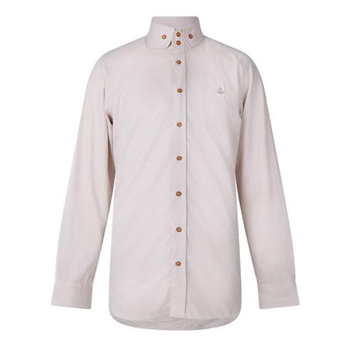 VIVIENNE WESTWOOD - Men's Krall Two Button Cotton Long-Sleeve Shirt