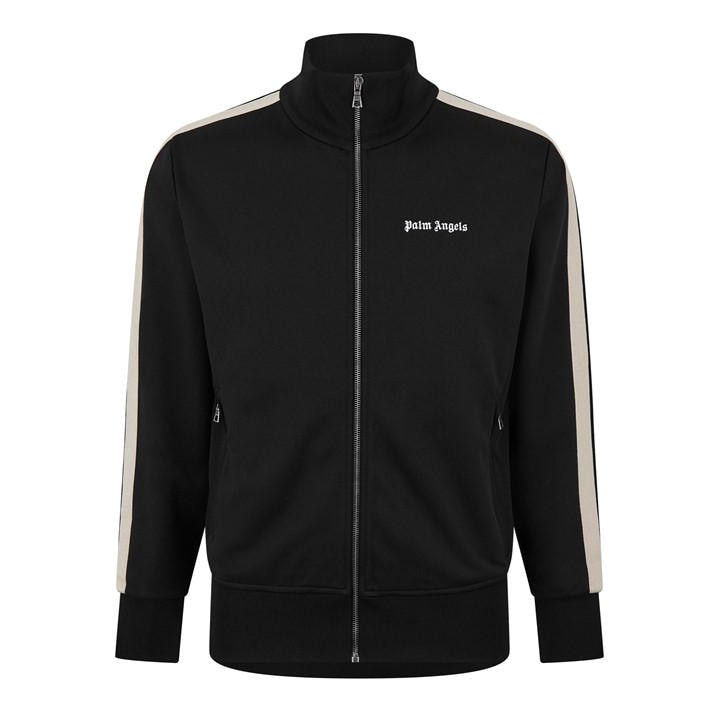 Palm Angels Men's Black Classic Tracksuit Jacket Extra Large