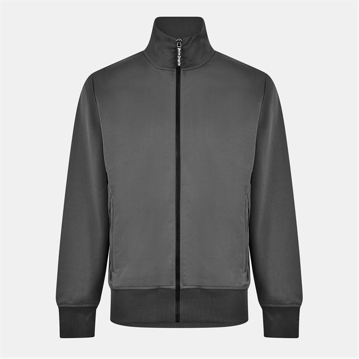 Palm Angels Men's Grey Palm Curve Tk Jkt Large