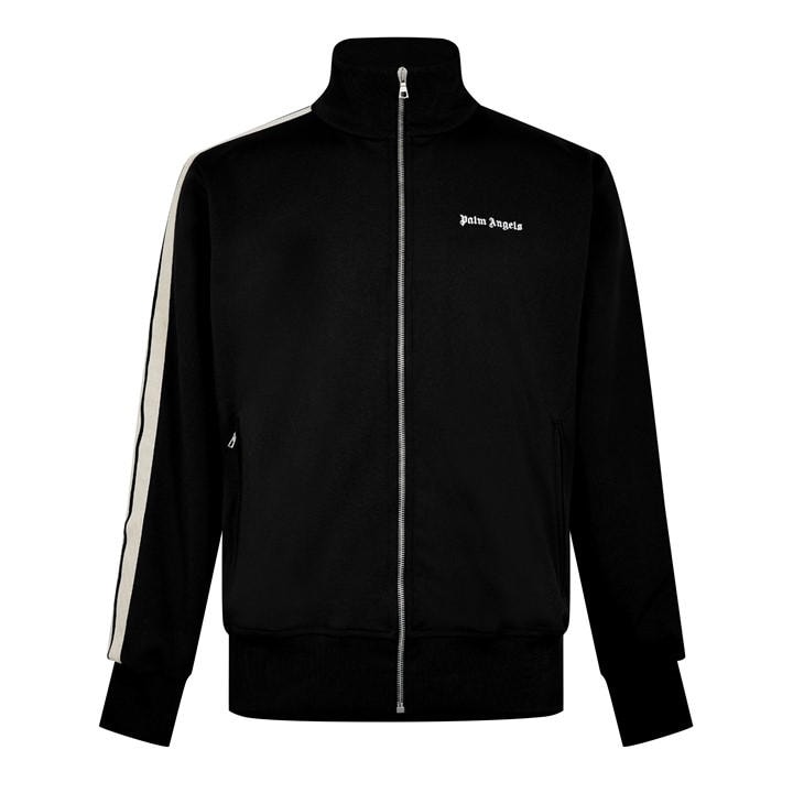 Palm Angels Men's Black Classic Tracksuit Jacket Extra Large